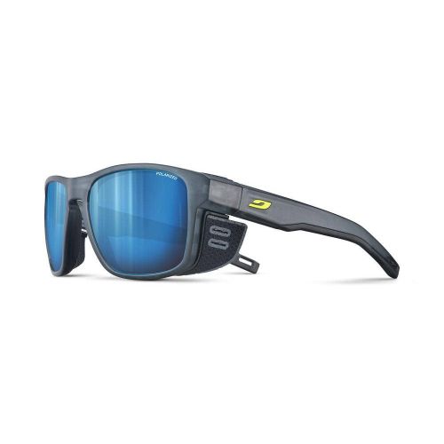 Julbo Shield M Translucide Mat Noir/Jaune - Spectron 3 Polarized