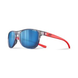 Julbo Journey Translucide Brillant Gris/Orange Fluo/Noir - Spectron 3 Flash Bleu