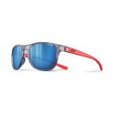 Julbo Journey Translucide Brillant Gris/Orange Fluo/Noir - Spectron 3 Flash Bleu