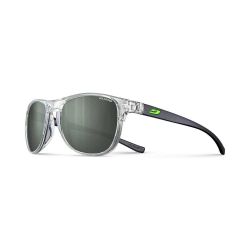 Julbo Journey Translucide Brillant Cristal/Noir/Vert Fluo - Spectron 3 Polarized