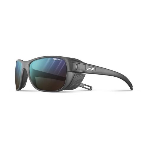 Julbo Camino Translucide Mat Noir/Gris - Reactiv Performance 2-4 Flash Bleu