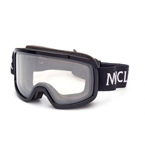 Moncler Terrabeam Masque de Ski Shiny Black Grey Mirror Cat 1