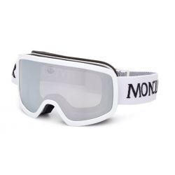 MonclerTerrabeam Masque de Ski WhiteGrey Mirror Cat 3