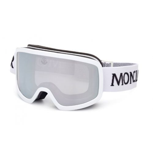 MonclerTerrabeam Masque de Ski WhiteGrey Mirror Cat 3