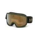 MonclerTerrabeam Masque de Ski Green Kaki Brown Mirror Cat 3