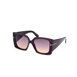 Tom Ford Jacquetta Shiny Purple Grey Smoke