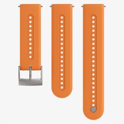 Suunto Bracelet 24MM - Silicone Granite Orange S+M Strap Athletic 7
