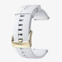 Suunto Bracelet 24MM - Silicone White/Gold Strap Athletic 4