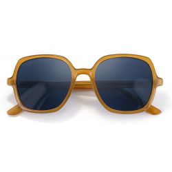 Moken Monique Moustarde Blue Mirror Polarized Lenses