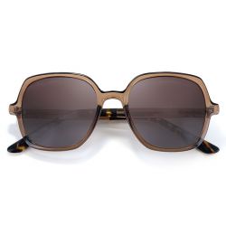 Moken Monique Brown Grey Mirror Polarized Lenses