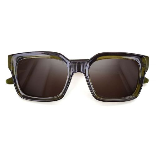 Moken Eyewear Snake Green Brown Polarized