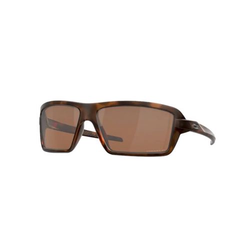 Oakley Cables Brown Tortoise w/ Prizm Tungsten Polarized