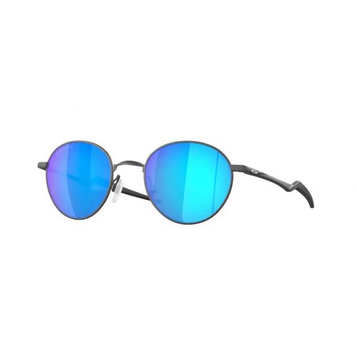 Oakley Terrigal Satin Light Steel w/ Prizm Sapphire Polarized