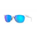 Oakley Leadline Polished Clear-Prizm Sapphire Polarized