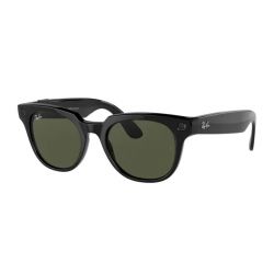 Ray-Ban Stories Meteor Shiny Black G 15 Green
