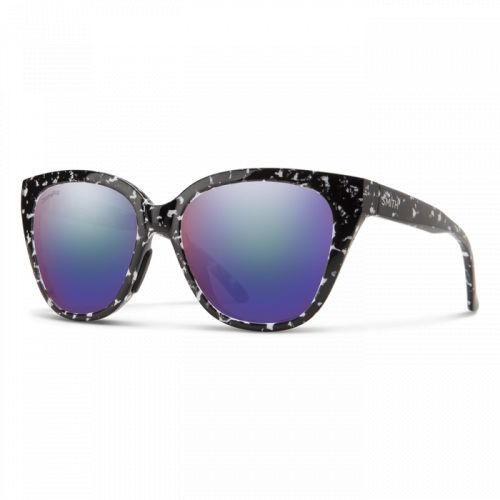 Smith Era Black Marble White Chromapop Polarized Violet Mirror