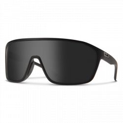 Smith Boomtown Matt Black ChromaPop Polarized Blue Mirror