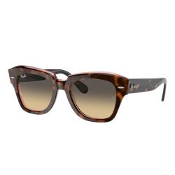 Ray-Ban State Street RB2186 Havana Transparent Pink Brown Vintage