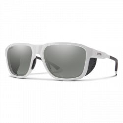 Smith Embark White Chromapop Polarized Platnium Mirror