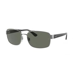 Ray-Ban RB3687 Black Crystal Green 