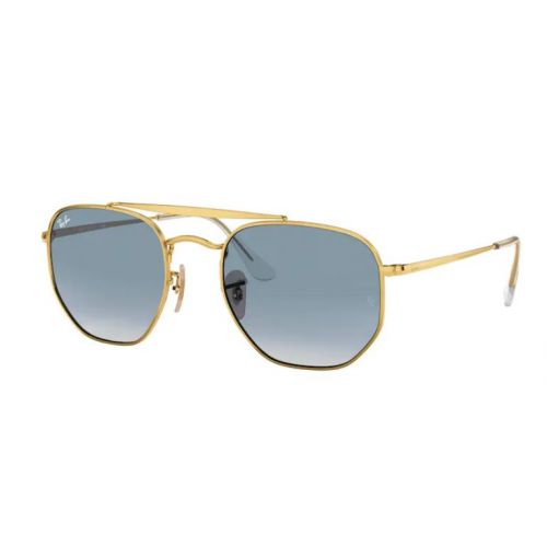 Ray-Ban The Marshal Gold Green Clear Gradient Blue