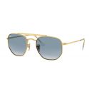 Ray-Ban The Marshal Gold Green Crystal 