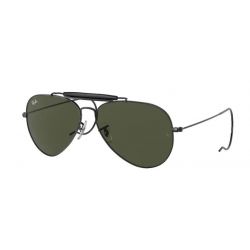 Ray-BAn Outdoorsman I Black Crystal G 15 Green