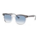 Ray-Ban Hawkeye Black On Transparent Grey Gradient Polar