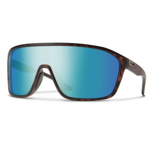 Smith Boomtown Matte Tortoise ChromaPop Polarized Opal Mirror