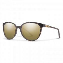 Smith Cheetah Matte Ash Tort Polarized Gold Mirror