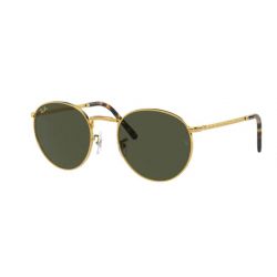 Ray-Ban New Round Legend Gold Crystal Green Cat.3