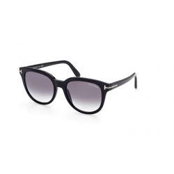 Tom Ford Olivia-02 Shiny Black Grey Smoke