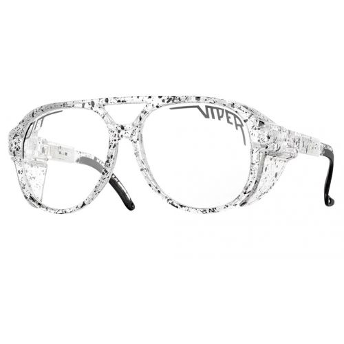 Pit Viper The Exciters The Screwer Crystal Smoke Black Clear Lenses