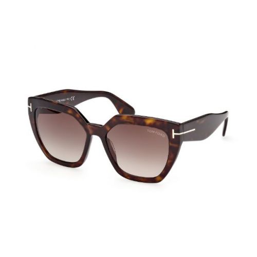 Tom Ford Phoebe Tortoise Brown Smoke