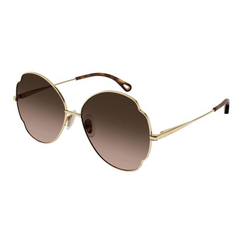 Chloé CH0093S Joni Gold Brown Lenses