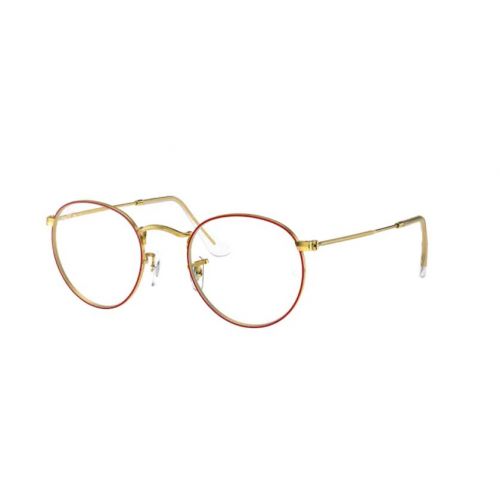 Ray-Ban RX3447V Red on legend gold