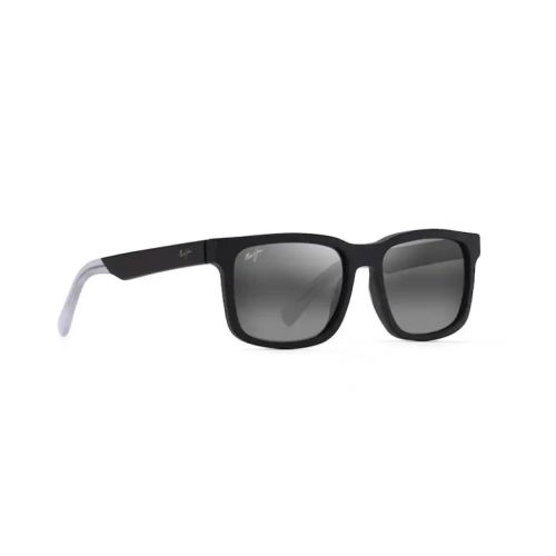 Maui Jim Stone ShackBlack Crystal Tips Neutral Grey