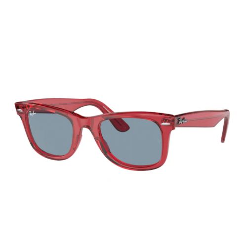 Ray-Ban Wayfarer Transparent Red Blue