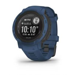 Garmin Instinct 2 SOLAR GPS Watch, Bleu, WW