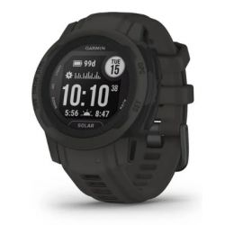 Garmin Instinct 2S SOLAR GPS Watch, Graphite, WW