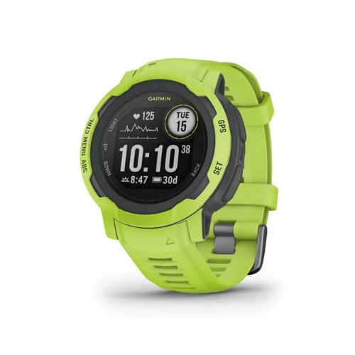 Bracelet en Siliconen (vert citron), adapté pour Garmin Fenix 5