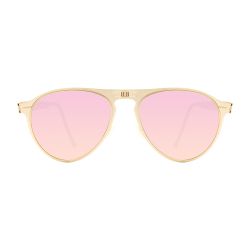 Roav Earhart Matte Gold Pink Mirror Polarized Lenses