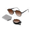 Roav Dean Matte Black Gradient Brown Polarized Lenses