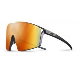 Julbo Edge Noir Mat/Iridescent IR5 - Reactiv Performance 1-3 LAF Flash Rouge