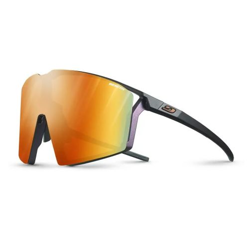 Julbo Edge Noir Mat/Iridescent IR5 - Reactiv Performance 1-3 LAF Flash Rouge