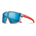 Fury Mini Gris Translucide Brillant/Orange Fluo - Spectron 3CF Flash Bleu