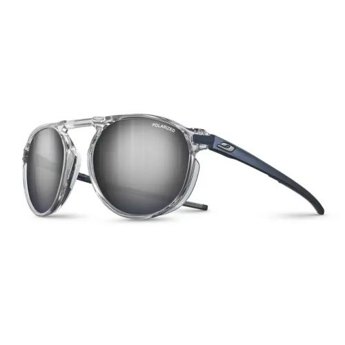 Julbo Meta Cristal Brillant/Bleu Foncé - Polarized 3+ Flash Argent 