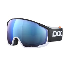 Poc Zonula Clarity Comp PLUS Uranium Black/Hydrogen White 3 écrans Spektris Blue Cat.2 + Lens No Mirror Cat.1 + Night Vision Len