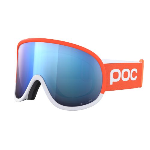 POC Retina Big Clarity Comp Fluorescent Orange/ Hydrogen White 2 écrans Spektris Blue + Cat1