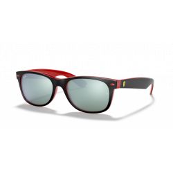 Ray-Ban New Wayfarer Ferrari Edition Black Crystal Green